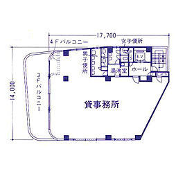 杏林ビルの間取図画像