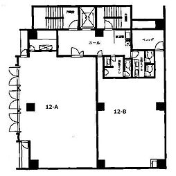 北新宿君嶋ビルの間取図画像