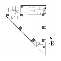 VISTA浜松町の間取図画像
