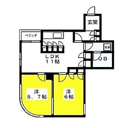 メゾン・ド・シャルーの間取図画像