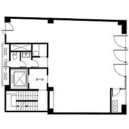 南青山"D"ビルの間取図画像