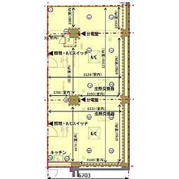 シティ市ヶ谷の間取図画像