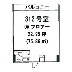 東京セントラル表参道の間取図画像