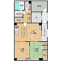プルミエ1の間取図画像