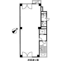 赤坂栗原ビルの間取図画像