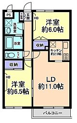 コートエクセリアK 2階/202