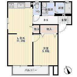 パークタウン茶屋町B 2階