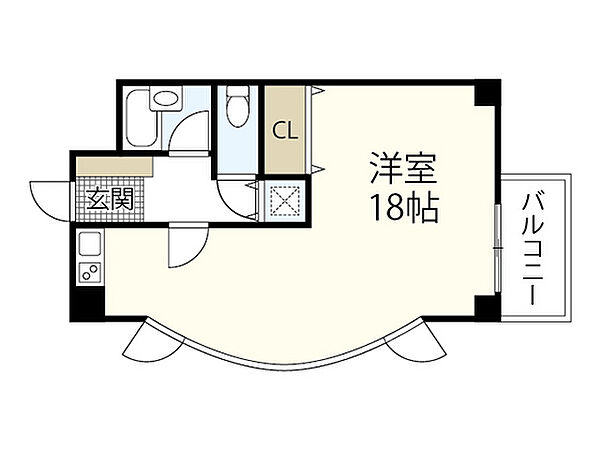 牛田本町　橋本ビル ｜広島県広島市東区牛田本町2丁目(賃貸マンション1R・2階・37.00㎡)の写真 その2