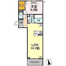 広島県廿日市市串戸3丁目（賃貸アパート1LDK・2階・48.08㎡） その2