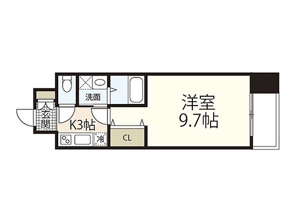 （仮）白金新築マンション ｜広島県広島市佐伯区五日市中央3丁目(賃貸マンション1K・6階・29.58㎡)の写真 その2