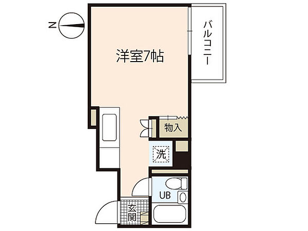 サンピア平和通り ｜広島県広島市中区大手町3丁目(賃貸マンション1R・9階・19.72㎡)の写真 その2