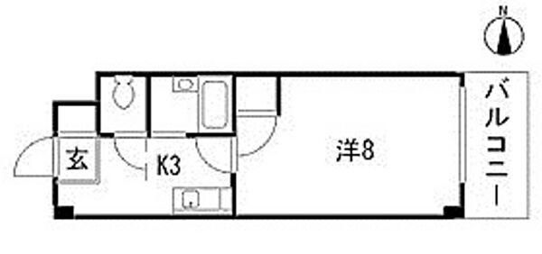 グラナティス西原 ｜広島県広島市安佐南区西原4丁目(賃貸アパート1K・2階・25.00㎡)の写真 その2