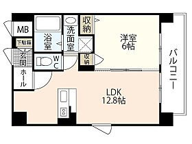 Brilliant Court Kuboi  ｜ 広島県広島市中区本川町2丁目（賃貸マンション1LDK・5階・41.33㎡） その2