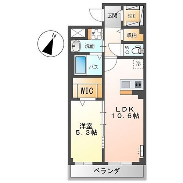 メゾンさくら緑井 ｜広島県広島市安佐南区緑井6丁目(賃貸マンション1LDK・3階・45.18㎡)の写真 その2