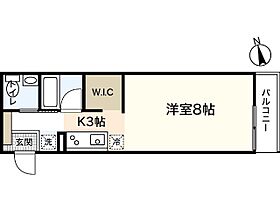 Ｐｅｒｆｅｔｔｏ  ｜ 広島県大竹市小方1丁目（賃貸アパート1K・3階・25.20㎡） その2