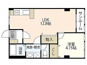 第2松田ビル  ｜ 広島県広島市安佐南区上安2丁目（賃貸マンション1LDK・4階・44.00㎡） その2