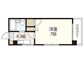 山本ビル（小河内町）  ｜ 広島県広島市西区小河内町2丁目（賃貸マンション1K・4階・18.42㎡） その2