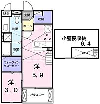 オンフォレストギオン  ｜ 広島県広島市安佐南区祇園4丁目（賃貸アパート1LDK・2階・33.34㎡） その2