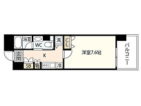 ジェイシティ八丁堀  ｜ 広島県広島市中区八丁堀（賃貸マンション1K・8階・25.07㎡） その2