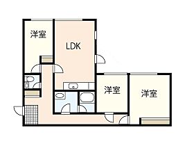 プロヴァンス三滝本町  ｜ 広島県広島市西区三滝本町2丁目（賃貸マンション3LDK・2階・73.00㎡） その2