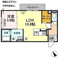 ルミナス三篠  ｜ 広島県広島市西区三篠町3丁目（賃貸アパート1LDK・3階・37.69㎡） その2