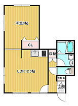 メゾンふくしま  ｜ 広島県広島市西区福島町1丁目（賃貸マンション1LDK・2階・49.68㎡） その2