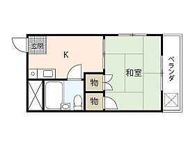 広島県廿日市市平良山手（賃貸マンション1K・1階・21.75㎡） その2