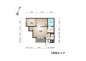 REGALEST 長束西  ｜ 広島県広島市安佐南区長束西3丁目（賃貸アパート1LDK・1階・30.63㎡） その2