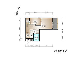 REGALEST 長束西  ｜ 広島県広島市安佐南区長束西3丁目（賃貸アパート1LDK・1階・30.02㎡） その2