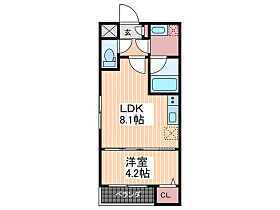 N祇園新橋  ｜ 広島県広島市安佐南区西原2丁目（賃貸アパート1LDK・2階・30.14㎡） その2