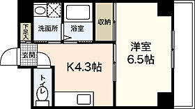 ラパーズタカタ  ｜ 広島県広島市中区大手町2丁目（賃貸マンション1DK・3階・26.40㎡） その2