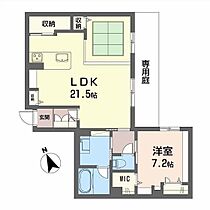 フェリーク  ｜ 広島県広島市安佐南区長束1丁目（賃貸マンション1LDK・1階・70.72㎡） その2