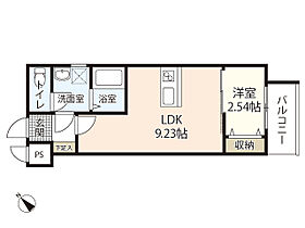 シンビ高須駅前I  ｜ 広島県広島市西区庚午北3丁目（賃貸アパート1LDK・1階・29.64㎡） その2