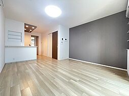 Ｌ．ラシック　古市橋 2階ワンルームのリビング/ダイニング