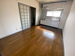 広島電鉄6系統 江波駅 徒歩11分の賃貸マンション 4階2DKのリビング/ダイニング