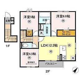 間取図画像 3LDK