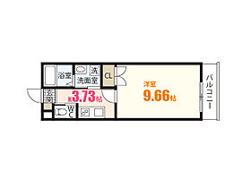 Ｍ・テラス上安Ａ棟  ｜ 広島県広島市安佐南区上安2丁目（賃貸アパート1K・3階・29.12㎡） その2