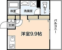 DolceCentro 1Kの間取図画像