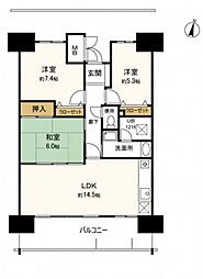 間取図画像 3LDK