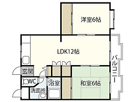 テントハウス山  ｜ 広島県広島市西区大宮3丁目（賃貸マンション2LDK・2階・56.13㎡） その2