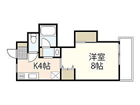 広島県広島市安佐南区緑井2丁目（賃貸マンション1K・3階・30.68㎡） その2