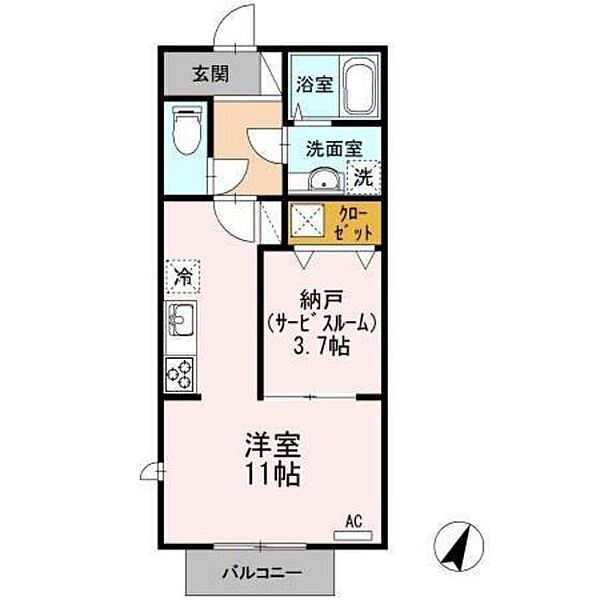 Ｄ-room東蟹屋町 ｜広島県広島市東区東蟹屋町(賃貸アパート1R・1階・37.71㎡)の写真 その2