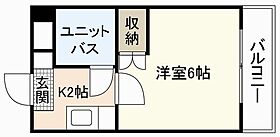 第六若宮ビル  ｜ 広島県広島市西区楠木町1丁目（賃貸マンション1K・4階・17.01㎡） その2