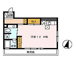 広島県広島市安佐南区大町東1丁目（賃貸アパート1R・1階・33.50㎡） その2