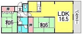 K3ハイツ  ｜ 広島県広島市西区井口2丁目（賃貸マンション2LDK・3階・68.39㎡） その2