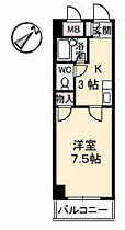 ファミーユ對重  ｜ 広島県広島市東区牛田本町1丁目（賃貸マンション1K・3階・24.22㎡） その2