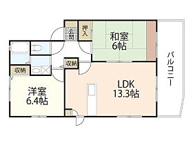 広島県広島市安佐南区緑井3丁目（賃貸アパート2LDK・2階・59.81㎡） その2