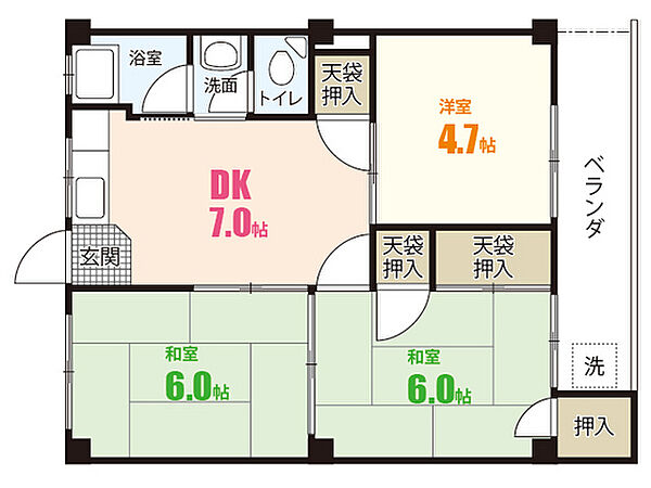 画像2:間取