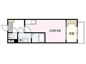 セブンプロート舟入幸町  ｜ 広島県広島市中区舟入幸町（賃貸アパート1LDK・1階・29.46㎡） その2