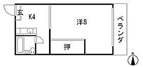 大藤ビル  ｜ 広島県広島市佐伯区五日市1丁目（賃貸マンション1DK・4階・24.50㎡） その2